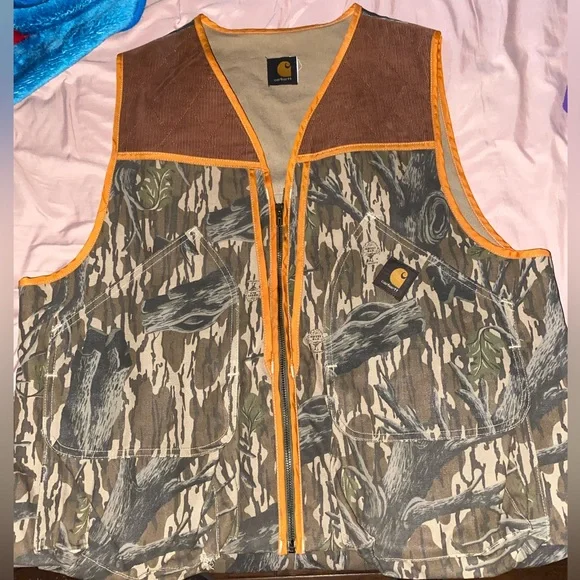 Carhartt Jackets Coats 9s Vintage Carhartt Camo Vest Poshmark